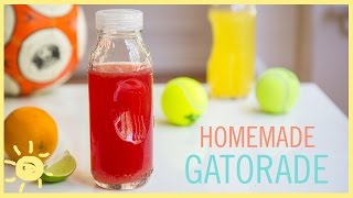 EAT  Homemade Gatorade [upl. by Suinotna]