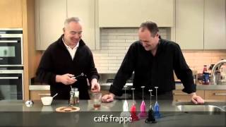 How to make a frappé coffee using an aerolatte milk frother [upl. by Ibrahim]