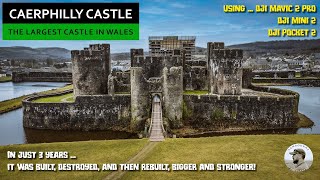 Caerphilly Castle  The Largest in Wales 2nd in Britain [upl. by Asiil]