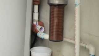 PVC Pipe leak fixing technique [upl. by Ardnuaet]