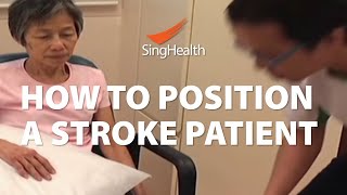 How To Position A Stroke Patient [upl. by Acnairb264]